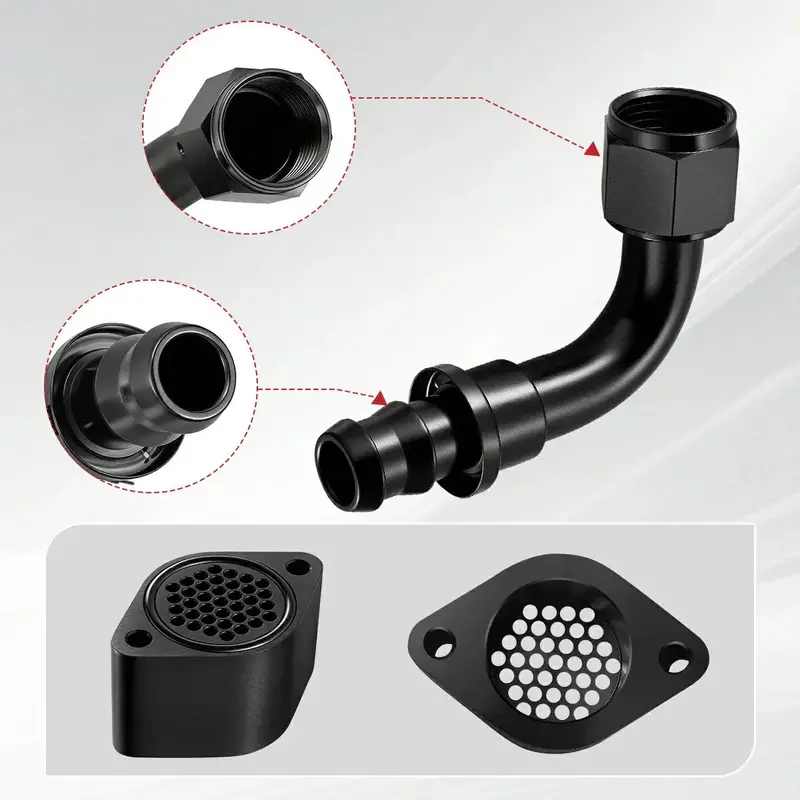 Spelab Enhanced Ccv/Pcv Reroute/Delete Engine Ventilation Kit For 11-25 Ford 6.7L Powerstroke 5