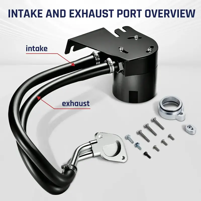 Spelab Enhanced Ccv/Pcv Reroute/Delete Engine Ventilation Kit For 11-25 Ford 6.7L Powerstroke 6
