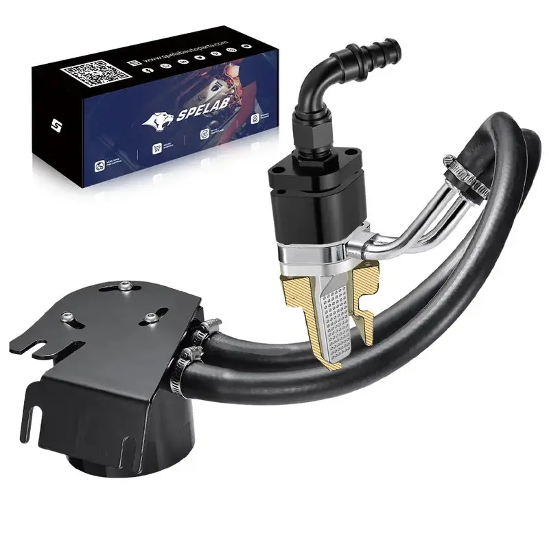 Spelab Enhanced Ccv/Pcv Reroute/Delete Engine Ventilation Kit For 11-25 Ford 6.7L Powerstroke 8