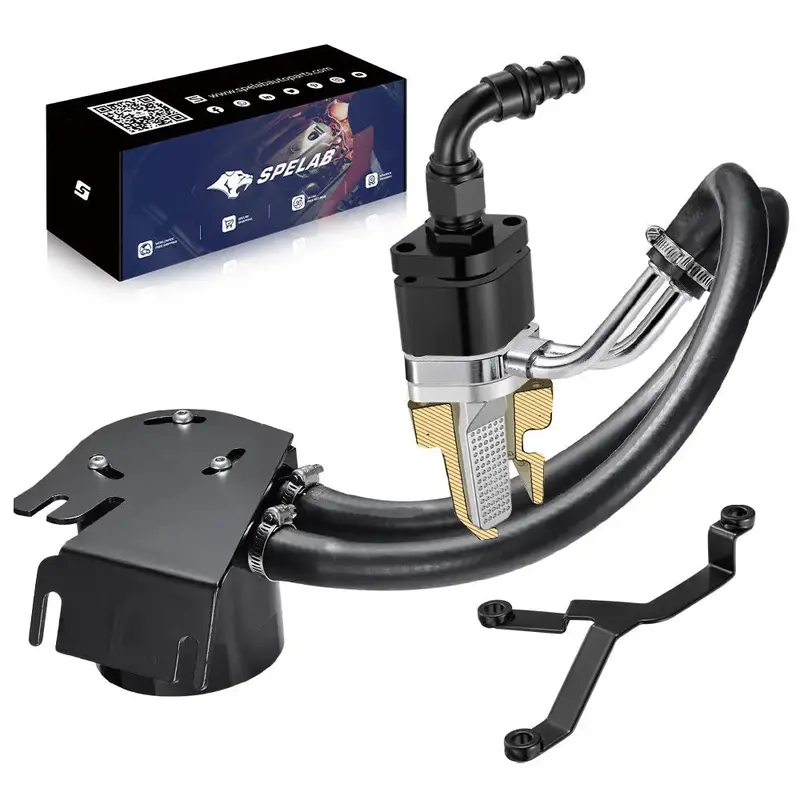 Spelab Enhanced Ccv/Pcv Reroute/Delete Engine Ventilation Kit For 11-25 Ford 6.7L Powerstroke 9