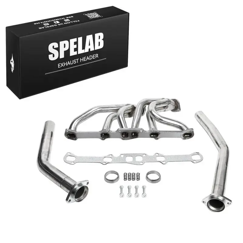 Spelab Exhaust Header For 1960-1983 Ford/Mercury L6 144/170/200/250 Cid 1