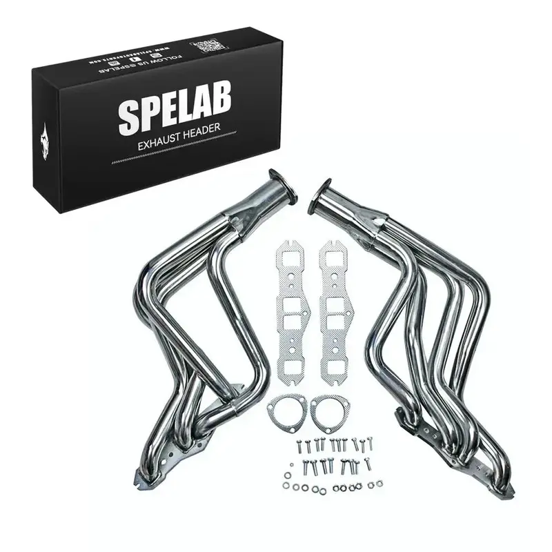 Spelab Exhaust Header For 1965-1974 Cutlass Delta 350 400 455 V8 1