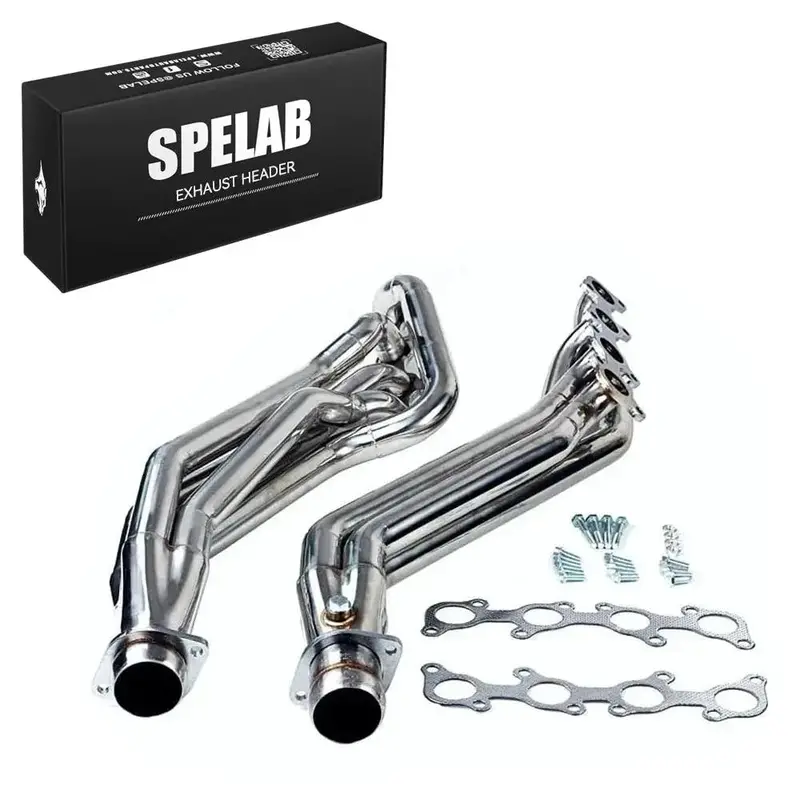 Spelab Exhaust Header For 2011-2012 Ford Mustang Double-Sided 1