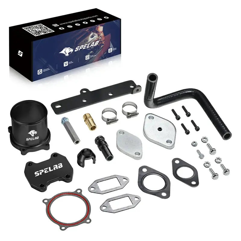 Spelab For 13-18 Dodge Ram 6.7L Diesel Egr Plate Cooler & Throttle Valve Delete Kit 1