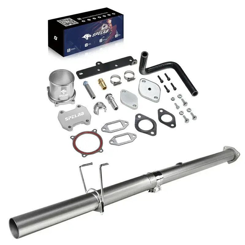 Spelab For 13-18 Dodge Ram 6.7L Diesel Egr Plate Cooler & Throttle Valve Delete Kit 15