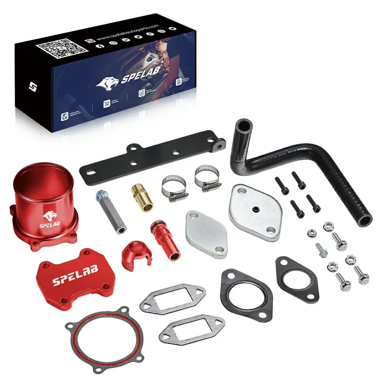 Spelab For 13-18 Dodge Ram 6.7L Diesel Egr Plate Cooler & Throttle Valve Delete Kit 2
