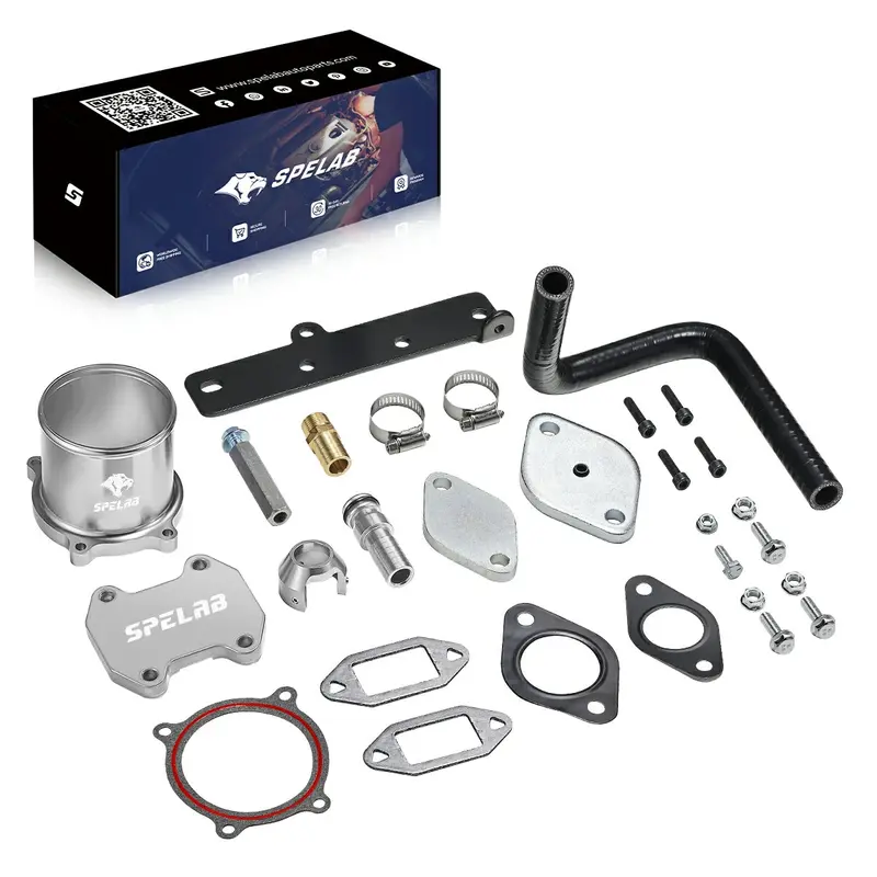Spelab For 13-18 Dodge Ram 6.7L Diesel Egr Plate Cooler & Throttle Valve Delete Kit 3