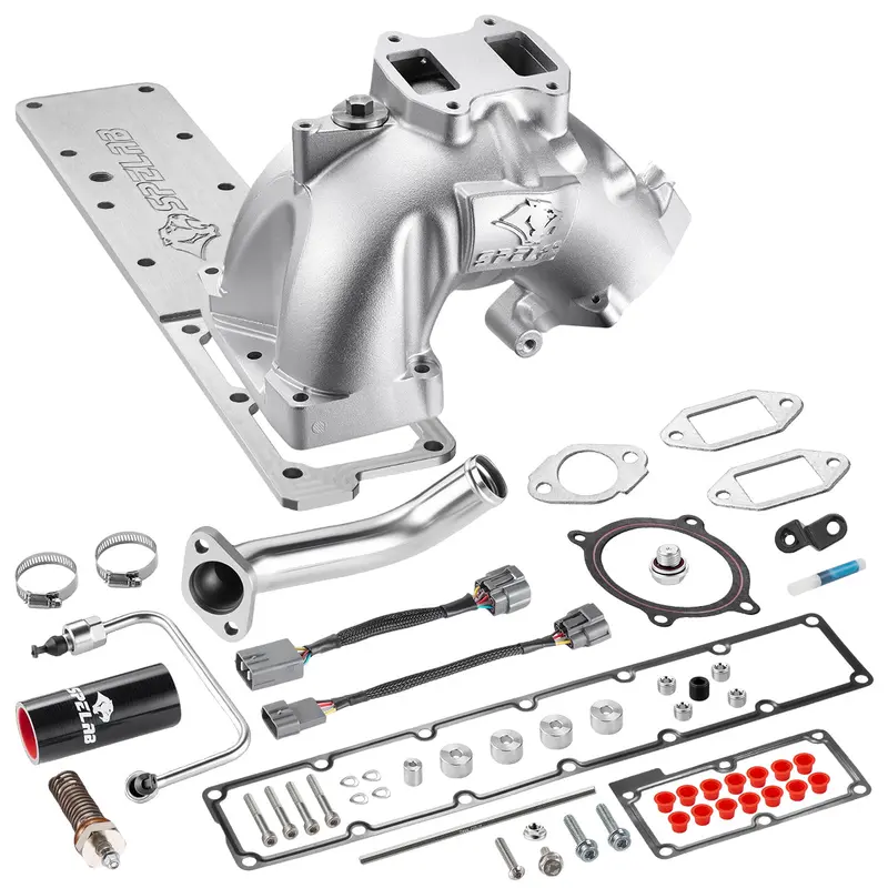 Spelab Intake Horn with Grid Heater Assembly for 2007–2024 Dodge Ram 6.7L Diesel (2500/3500)