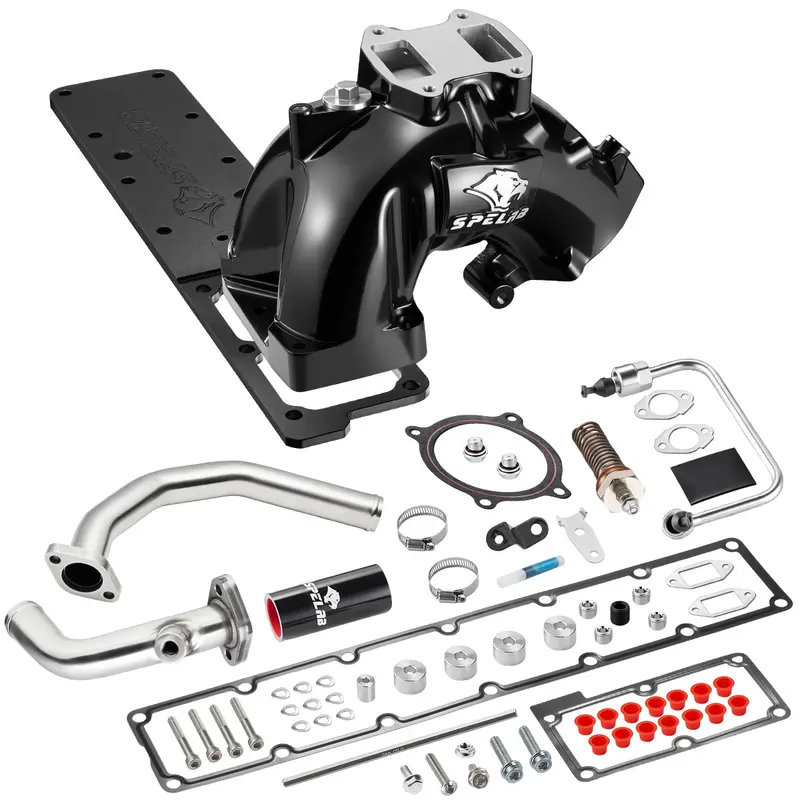 Spelab Intake Horn with Grid Heater Assembly for 2007–2024 Dodge Ram 6.7L Diesel (2500/3500)