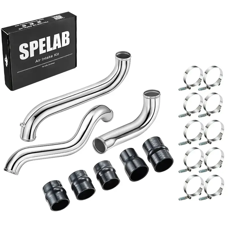 Spelab Intercooler Pipe Kit For 2011-2016 Gmc 6.6L Lml Duramax Diesel 1