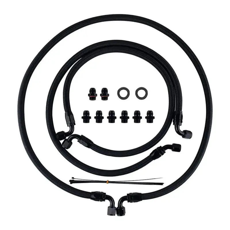Spelab Performance Transmission Cooler Line Upgraded Kit, Compatible With 2006-2010 Chevrolet/Gmc 6.6L Duramax Lbz/Lmm 1