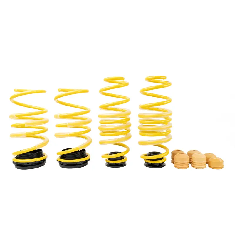 St Adjustable Lowering Springs 18+ Volkswagen Tiguan (Mqb) 2Wd/4Wd / 19+ Audi Q3 Quattro (F3) 2