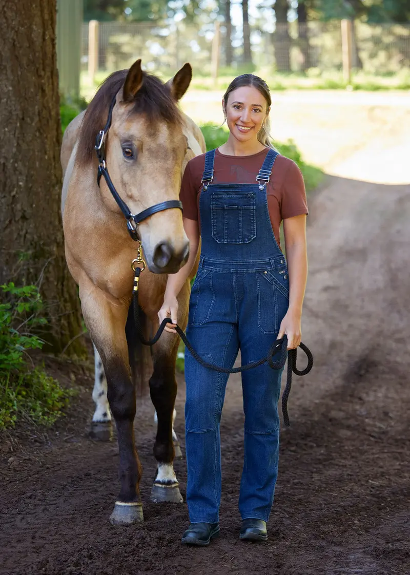 Stable Hand Stretch Denim Barn Overalls 6
