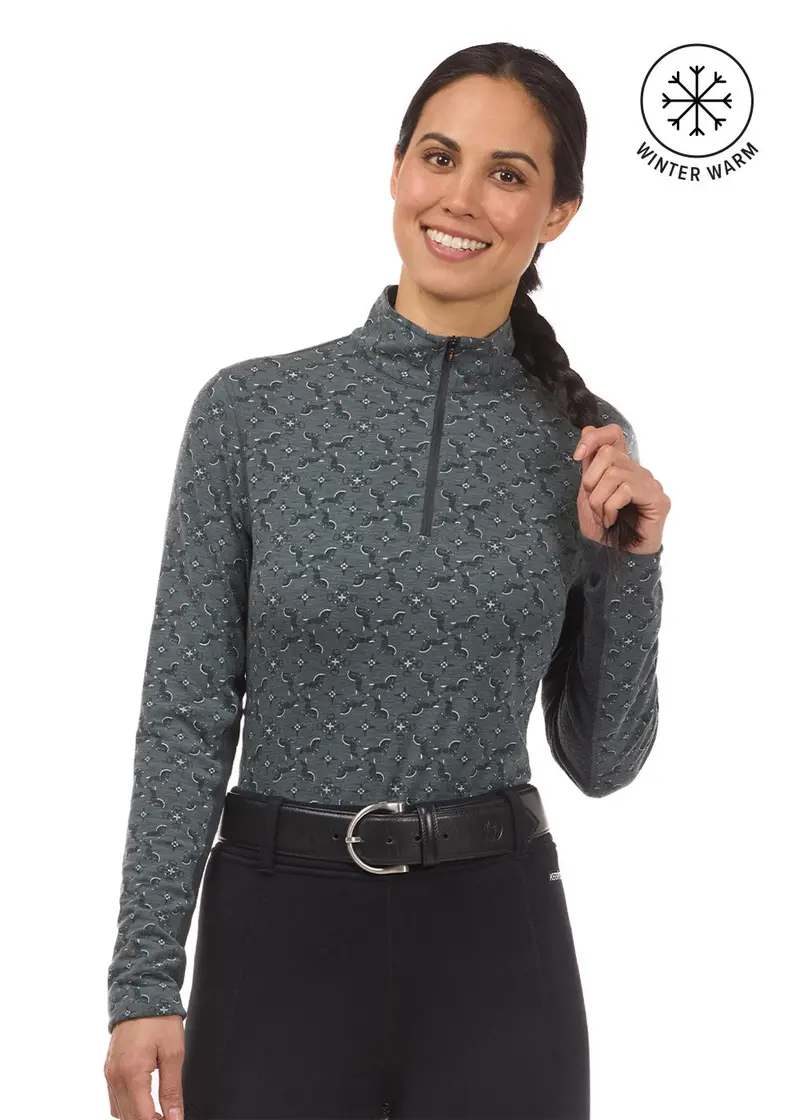 Stable Temp Merino Wool Quarter Zip Top 1