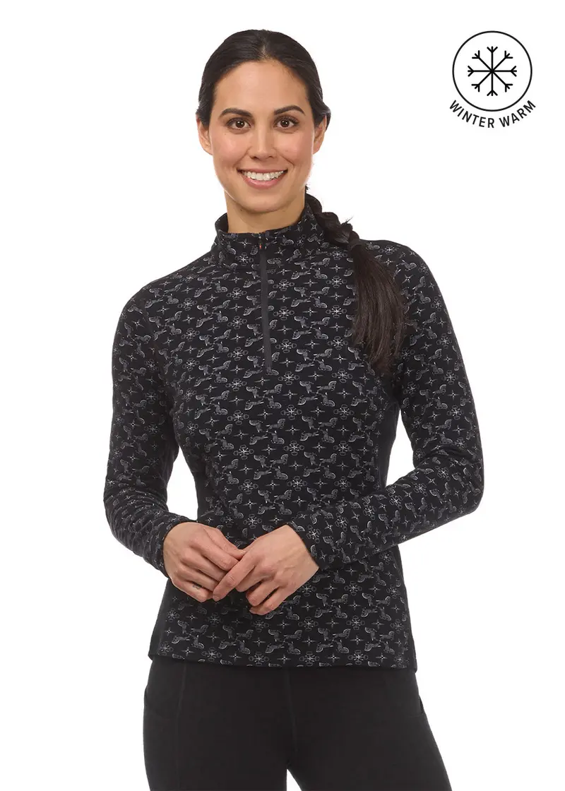 Stable Temp Merino Wool Quarter Zip Top 15