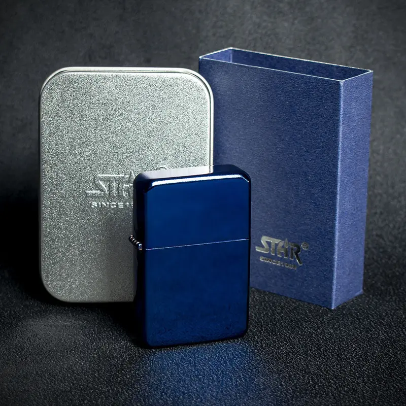 Star Petrol Lighter - Blue Ice 1
