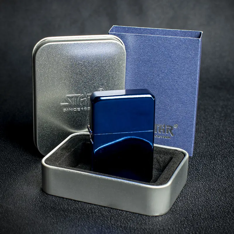 Star Petrol Lighter - Blue Ice 2
