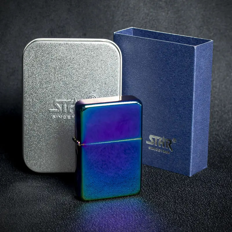 Star Petrol Lighter - Rainbow 1
