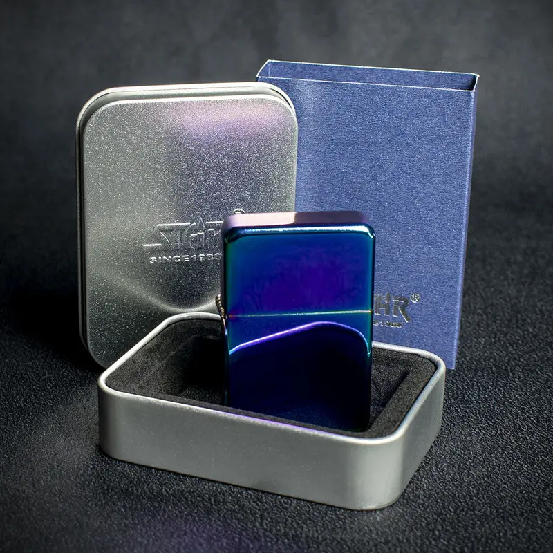 Star Petrol Lighter - Rainbow 2