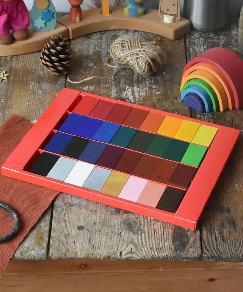 Stockmar 32 Wax Block Crayons 1