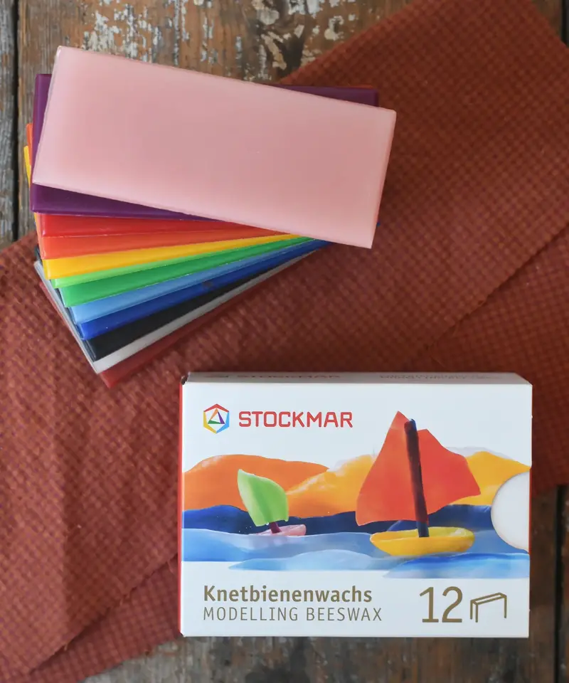 Stockmar Modelling Beeswax - 12 Sheets 1