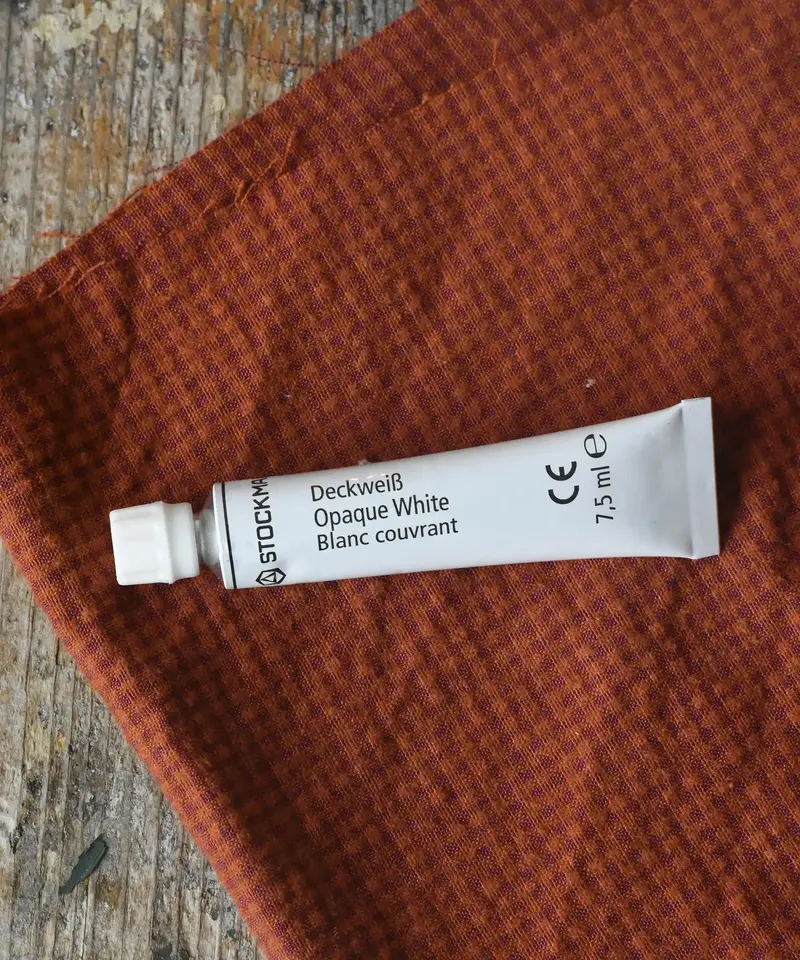 Stockmar Opaque White Paint Tube - 7.5Ml 1