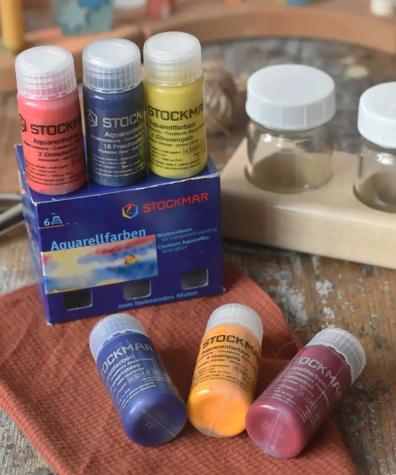 Stockmar Watercolour Paint Basic Set - 6 Bottles 1