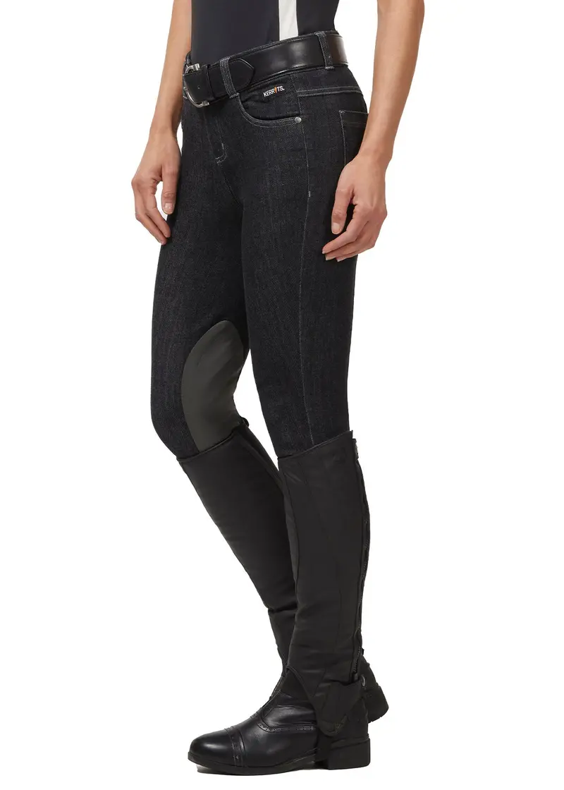 Stretch Denim Knee Patch Riding Breech 11