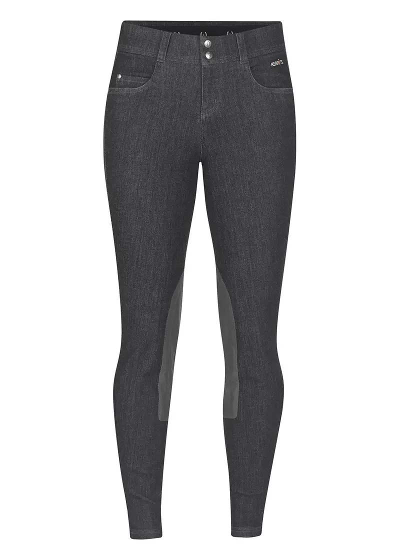 Stretch Denim Knee Patch Riding Breech 13