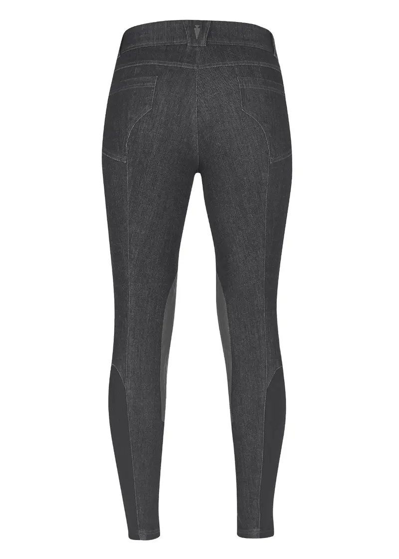 Stretch Denim Knee Patch Riding Breech 14