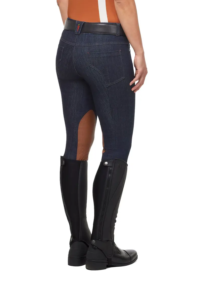 Stretch Denim Knee Patch Riding Breech 2