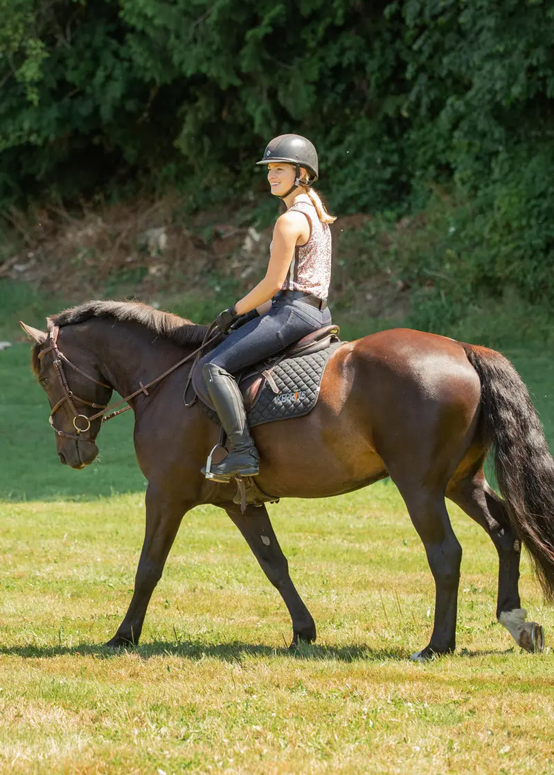 Stretch Denim Knee Patch Riding Breech 4