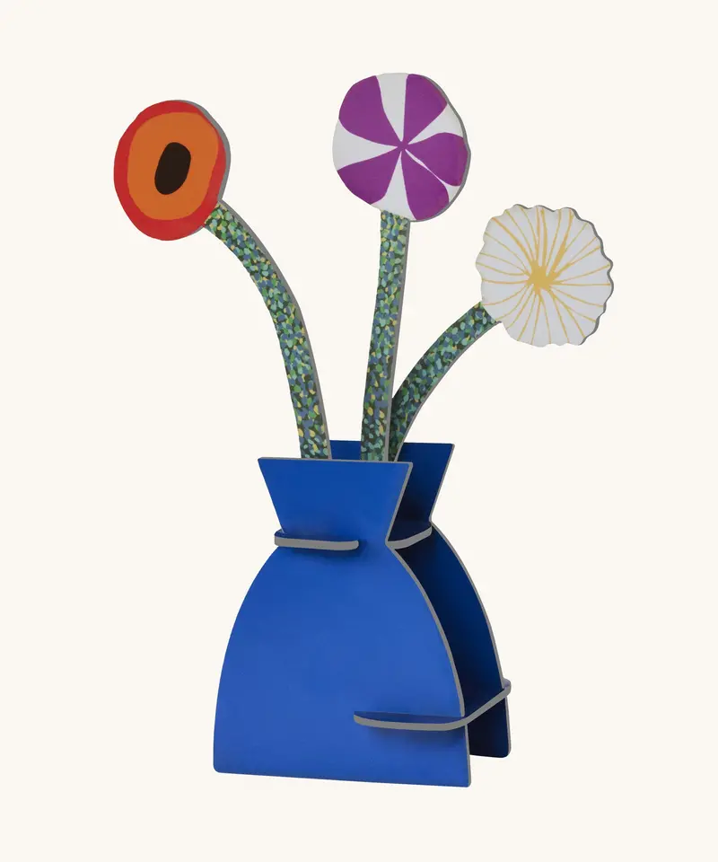 Studio Roof 3D Pop Out Card - Klimt Flowers 2