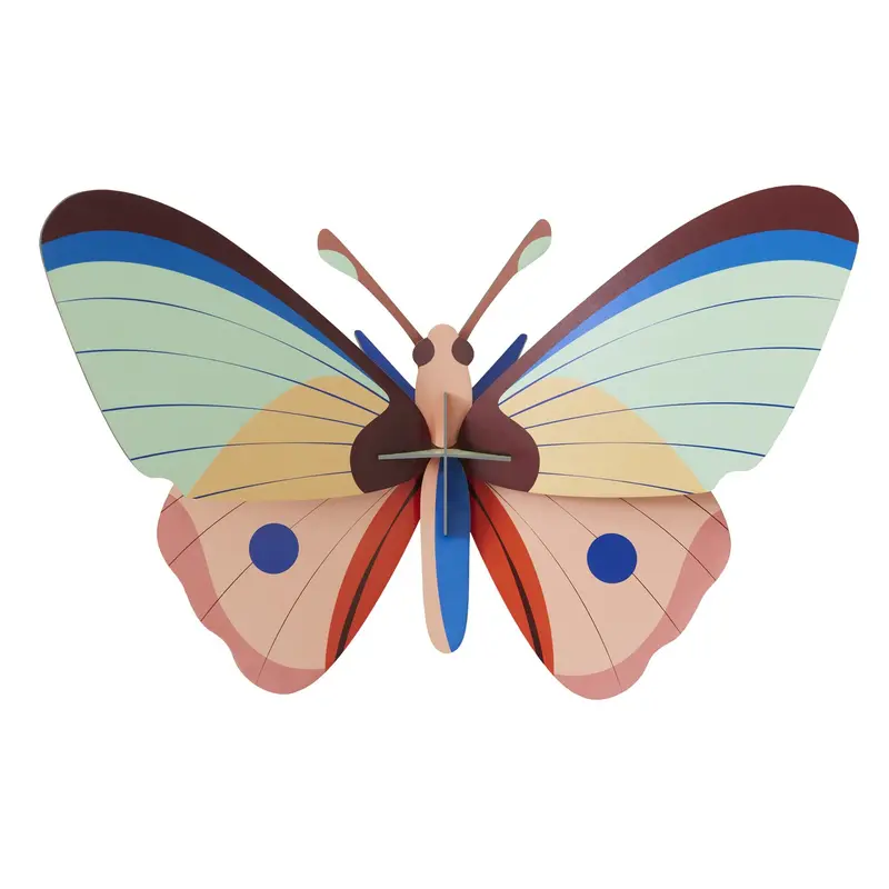 Studio Roof Big Giant Cattleheart Butterfly Cardboard Model 1