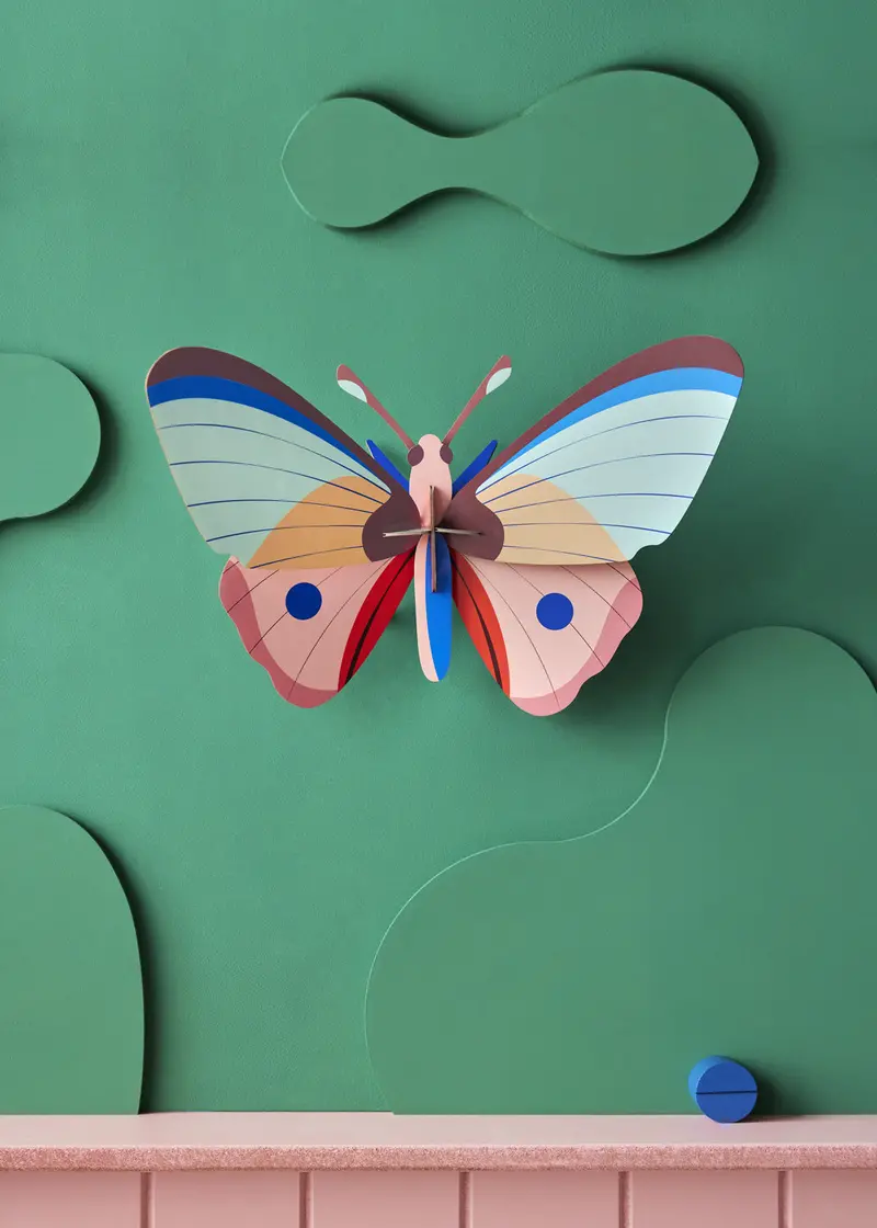 Studio Roof Big Giant Cattleheart Butterfly Cardboard Model 2