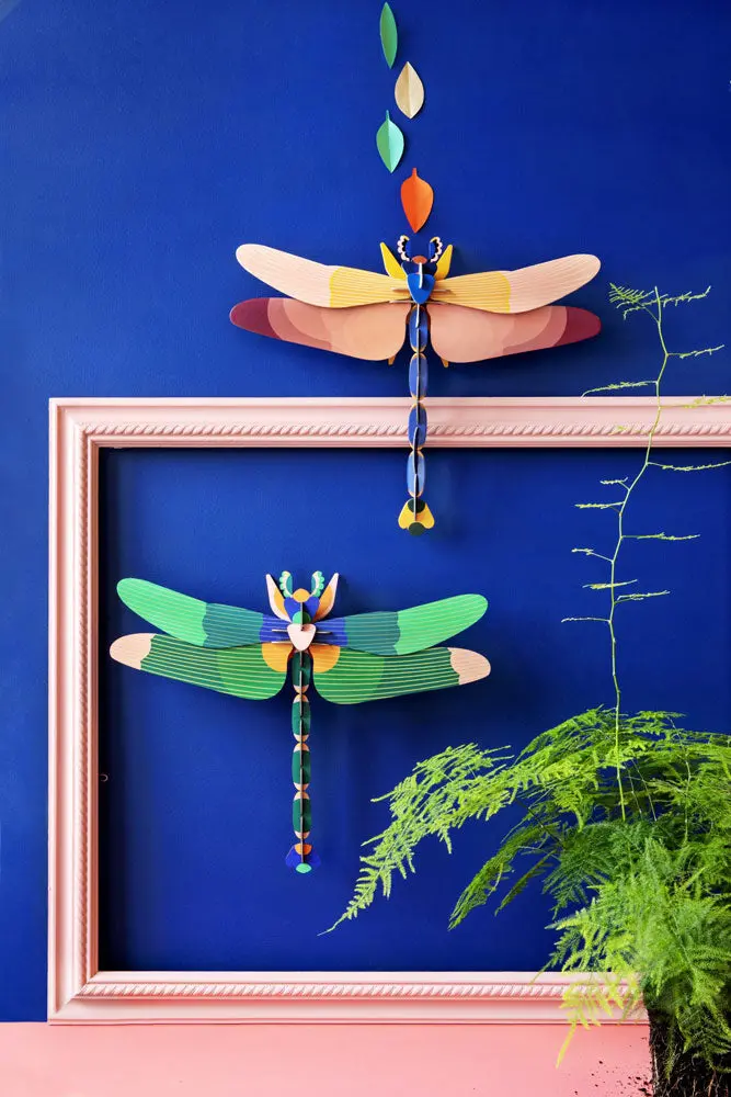 Studio Roof Big Giant Green Dragonfly 2