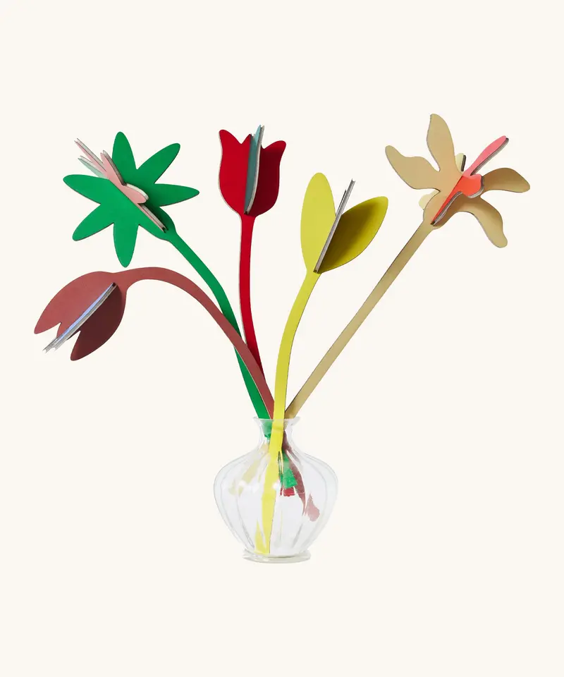 Studio Roof Cardboard Bouquet - Blooming Abundance 1