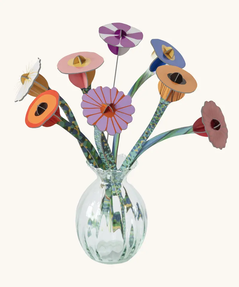 Studio Roof Cardboard Bouquet - Klimt's Garden 1