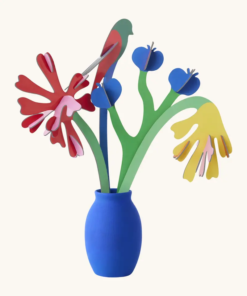 Studio Roof Cardboard Bouquet - Matisse Paper Bloom 1