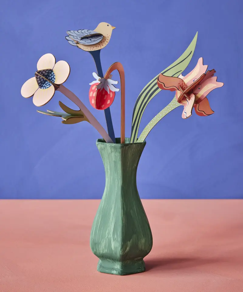 Studio Roof Cardboard Bouquet - William Morris 2