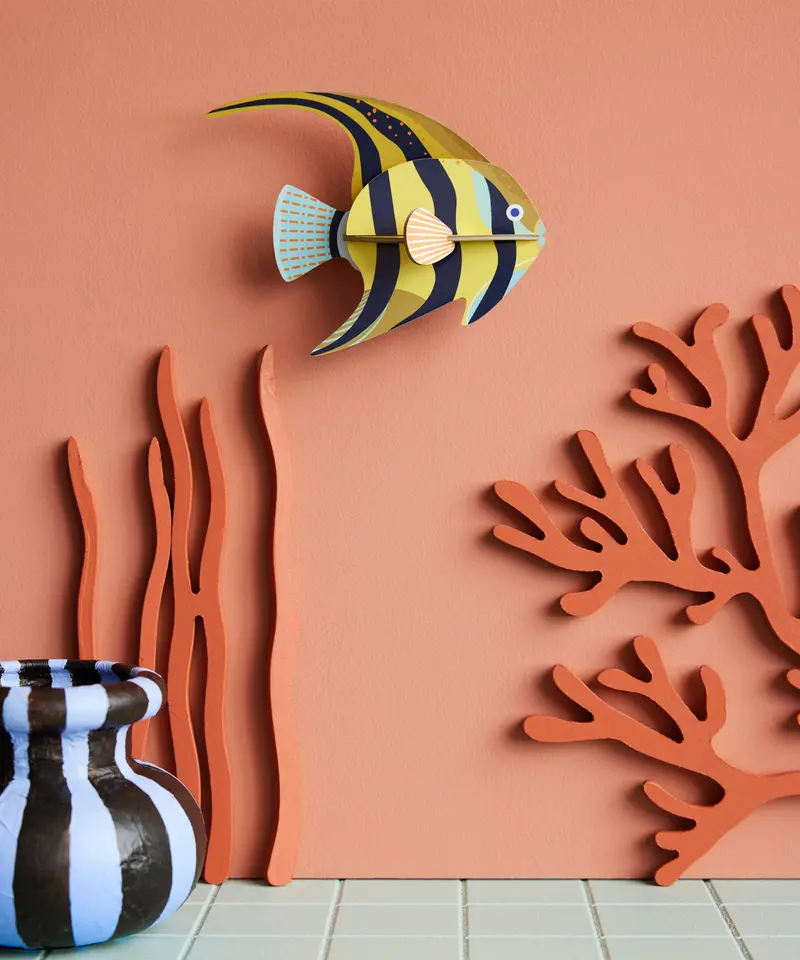 Studio Roof Cardboard Model - Angelfish 2