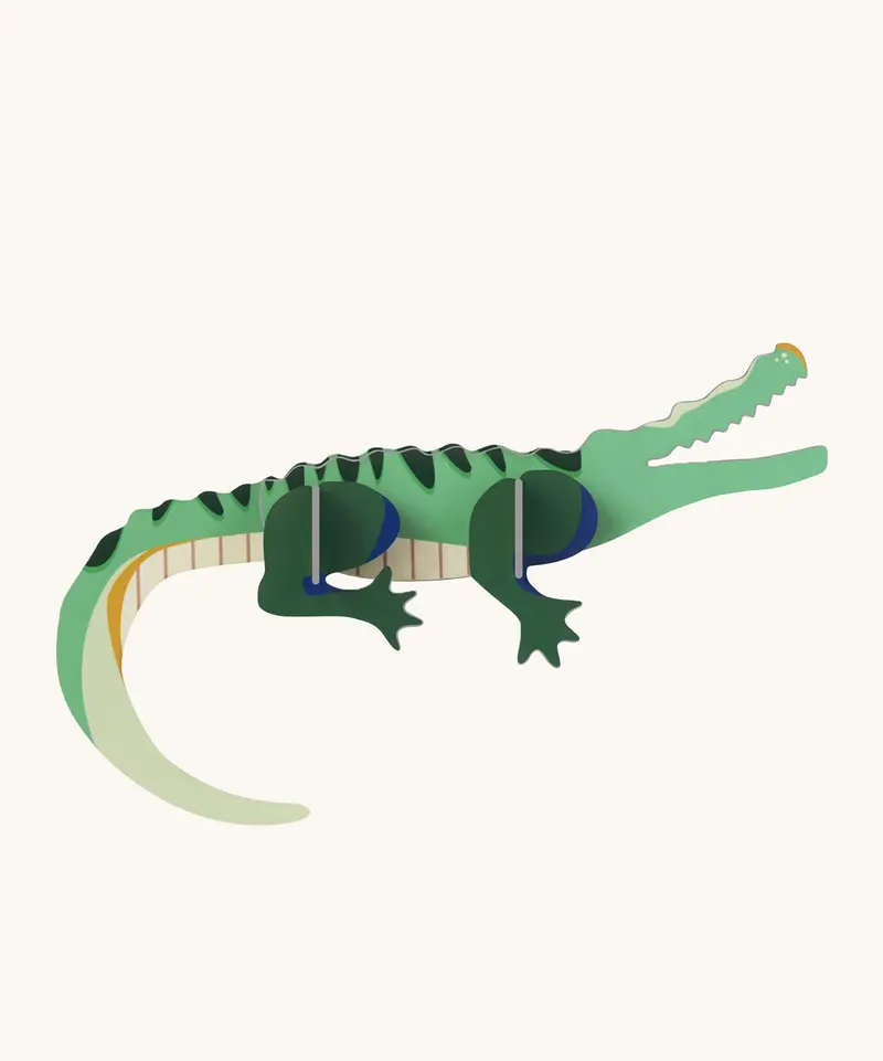 Studio Roof Cardboard Model - Crocodile 1