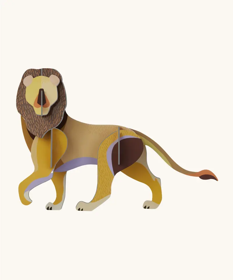 Studio Roof Cardboard Model - Lion 1