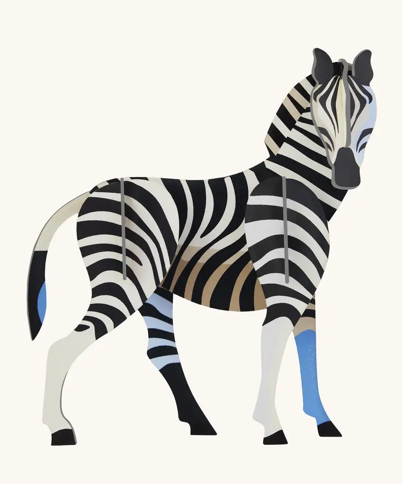Studio Roof Cardboard Model - Zebra 1