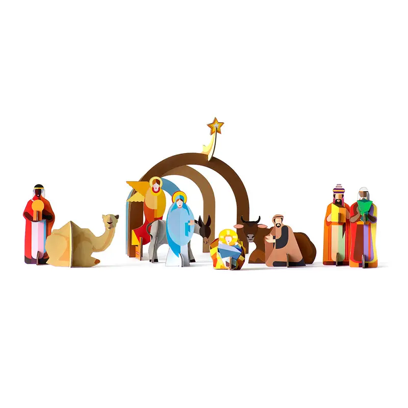 Studio Roof Christmas Nativity Crib Set 1