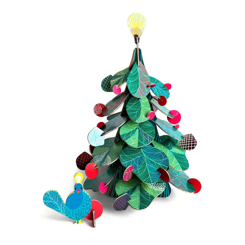 Studio Roof Christmas Tree & Peacock 1