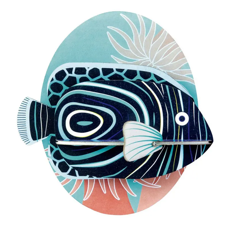 Studio Roof Fishes - Emperor Angelfish 1