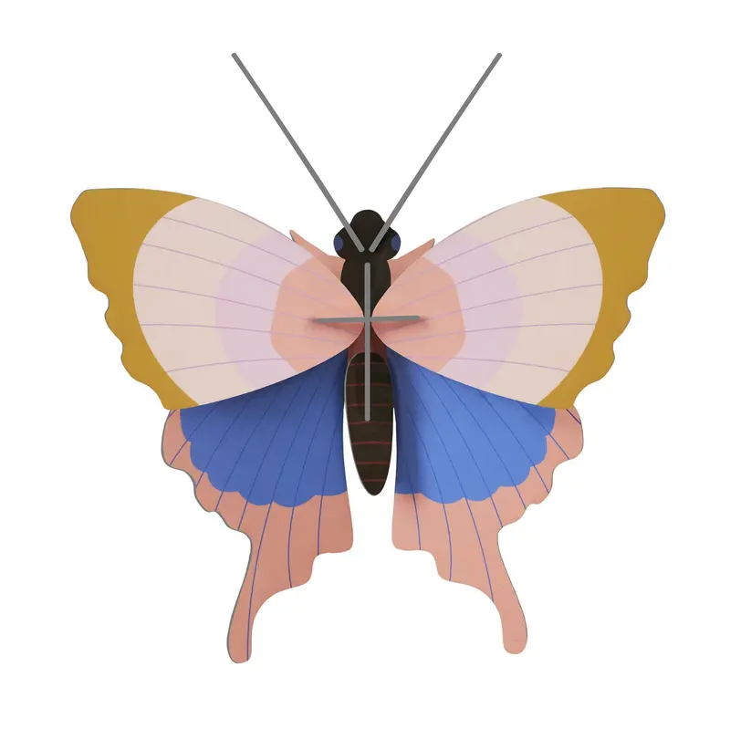 Studio Roof Gold Rim Butterfly Cardboard Model 1