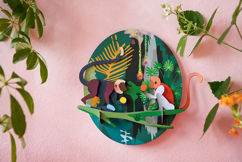 Studio Roof Jungle Animals - Jungle Monkeys 2