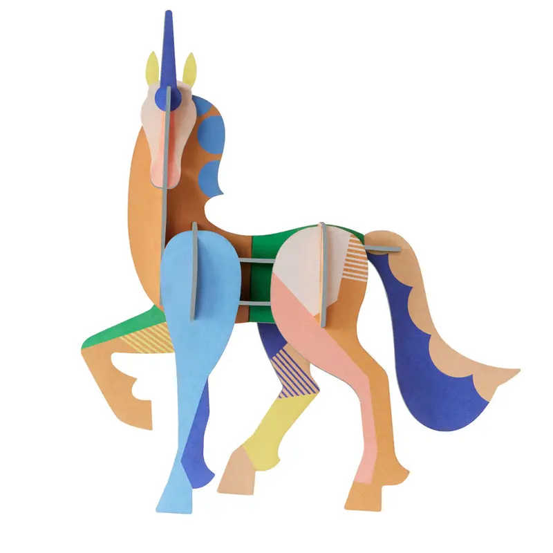 Studio Roof Mythical Figurines - Small Unicorn 1